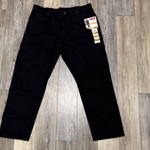 Men’s Wrangler Black Relaxed Fit Jeans